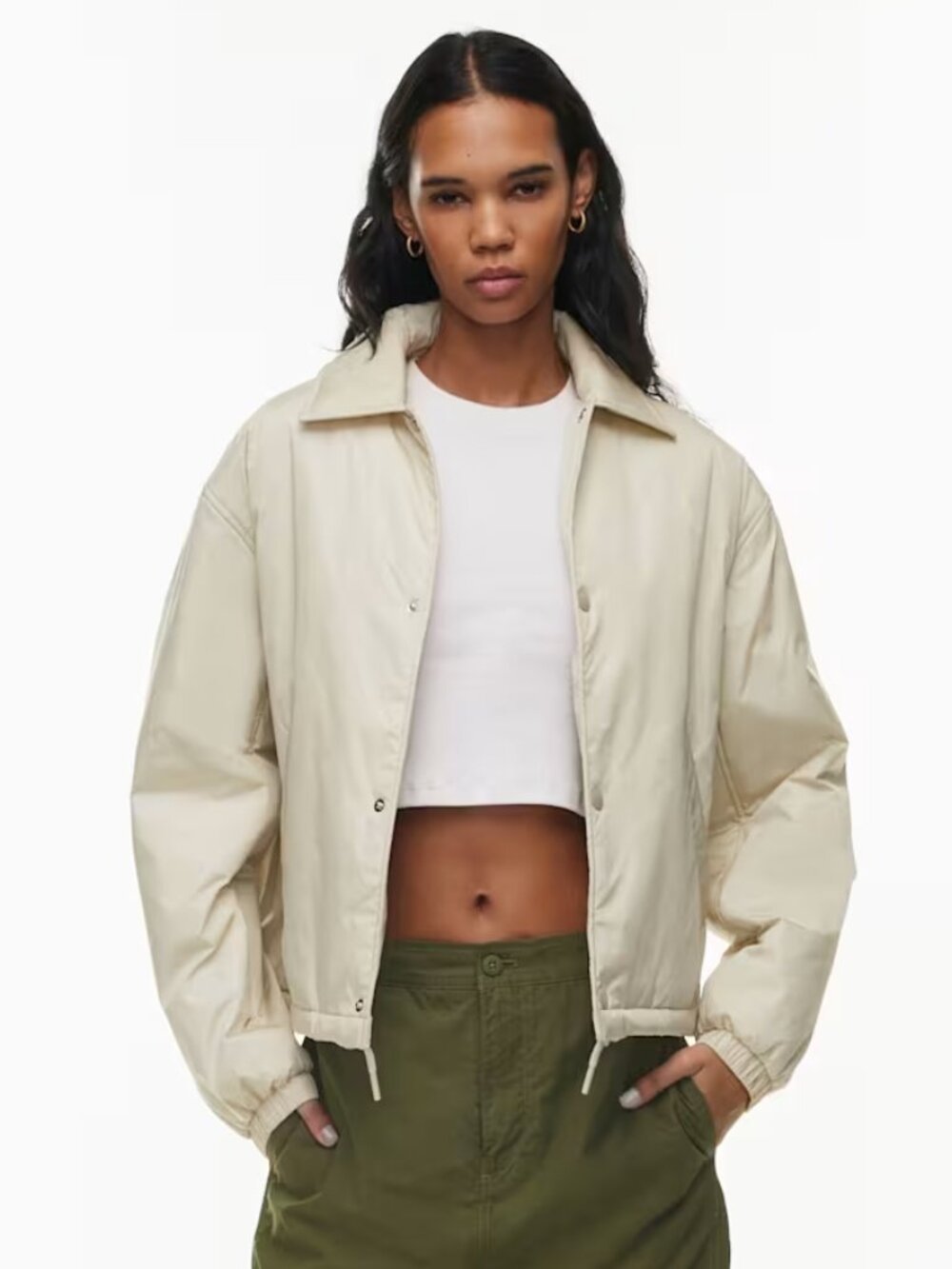 NWOT Aritzia Coaches Short Jacket